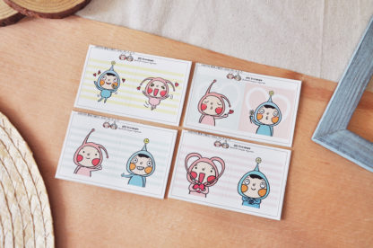 Sticker｜Square Sticker Set