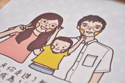 似顏繪｜加購掛畫擺設