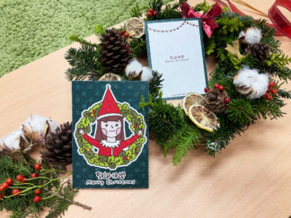Custom Portrait Christmas Card